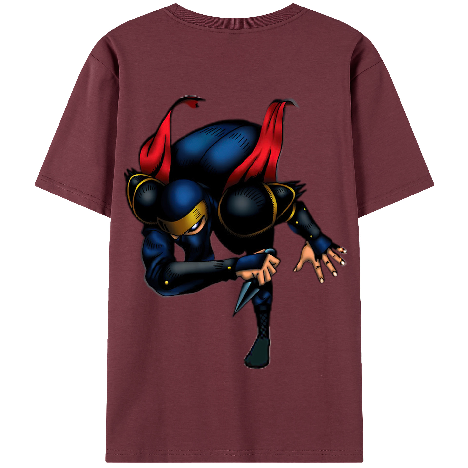 （画像用） 遊☆戯☆王 Yu-Gi-Oh! 綿100％半袖Tシャツ（背面プリント）